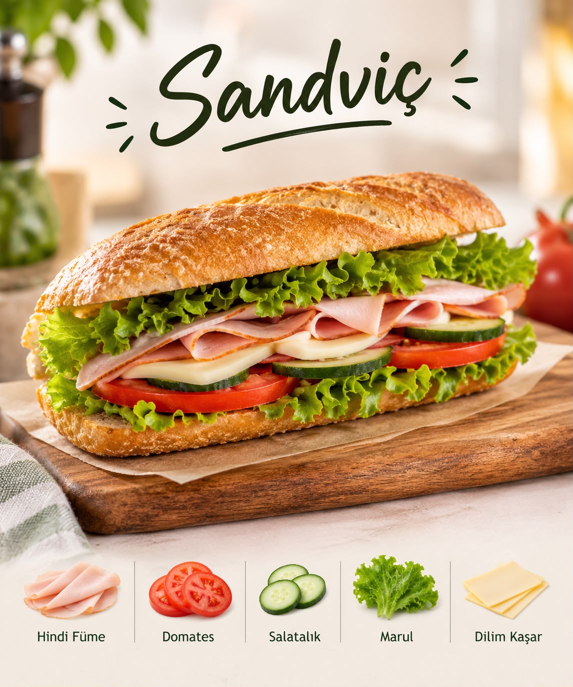 HİNDİ FÜME SANDVİÇ