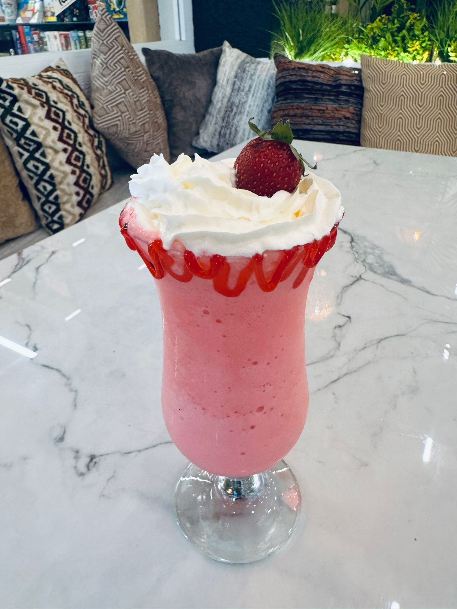 Çilekli Milkshake
